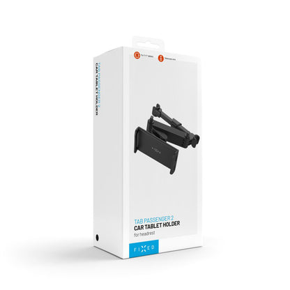 Bilhuvudstöd Fixed Tab Passenger 2, 7 tum - 13 tum, Svart