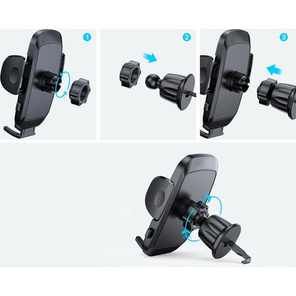 Bilhållare Joyroom JR-ZS259 Vent, 4.7 tum - 6.9 tum, Svart