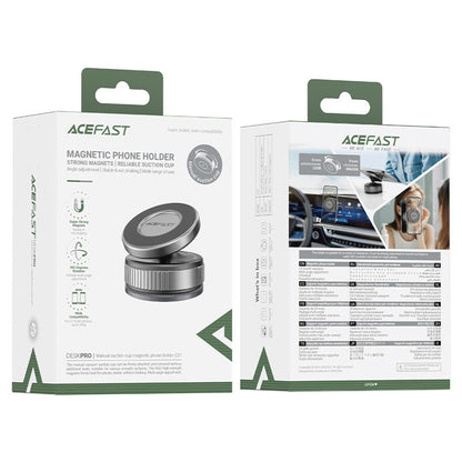 Magnetisk Bilhållare Acefast E27, Universal, Grå