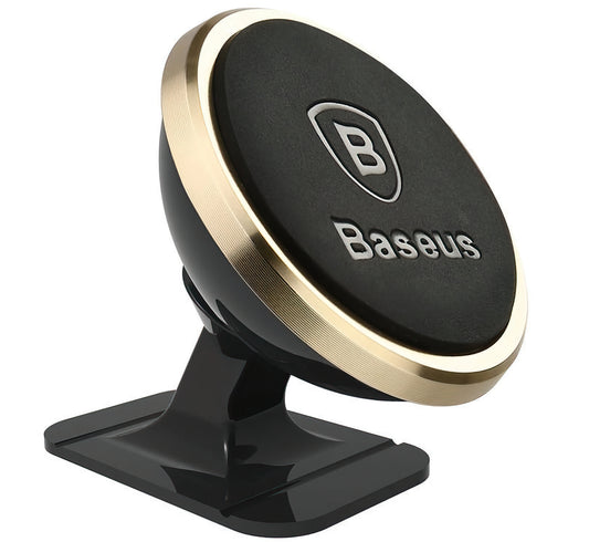 Magnetisk Bilhållare Baseus 360, Universal, Guld SUCX140015