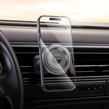 Magnetisk Bilhållare Borofone BH122 Profit, 4.5tum - 7tum, Svart