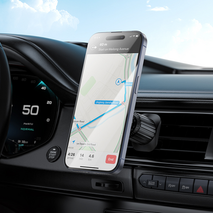 Magnetisk Bilhållare Borofone BH122 Profit, 4.5tum - 7tum, Svart