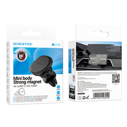 Magnetic Car Holder Borofone BH102 Cloud, 4.5inch - 7inch, Black