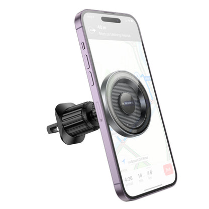 Magnetisk Bilhållare Borofone BH122 Profit, 4.5tum - 7tum, Svart