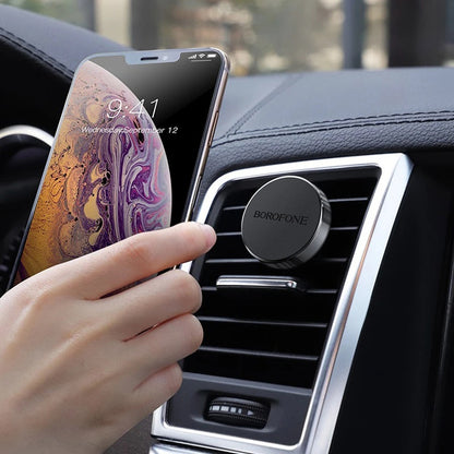 Magnetisk Bilhållare Borofone BH8, Universal, Svart