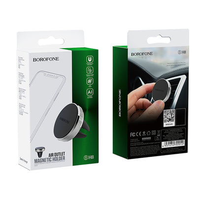 Magnetisk Bilhållare Borofone BH8, Universal, Svart