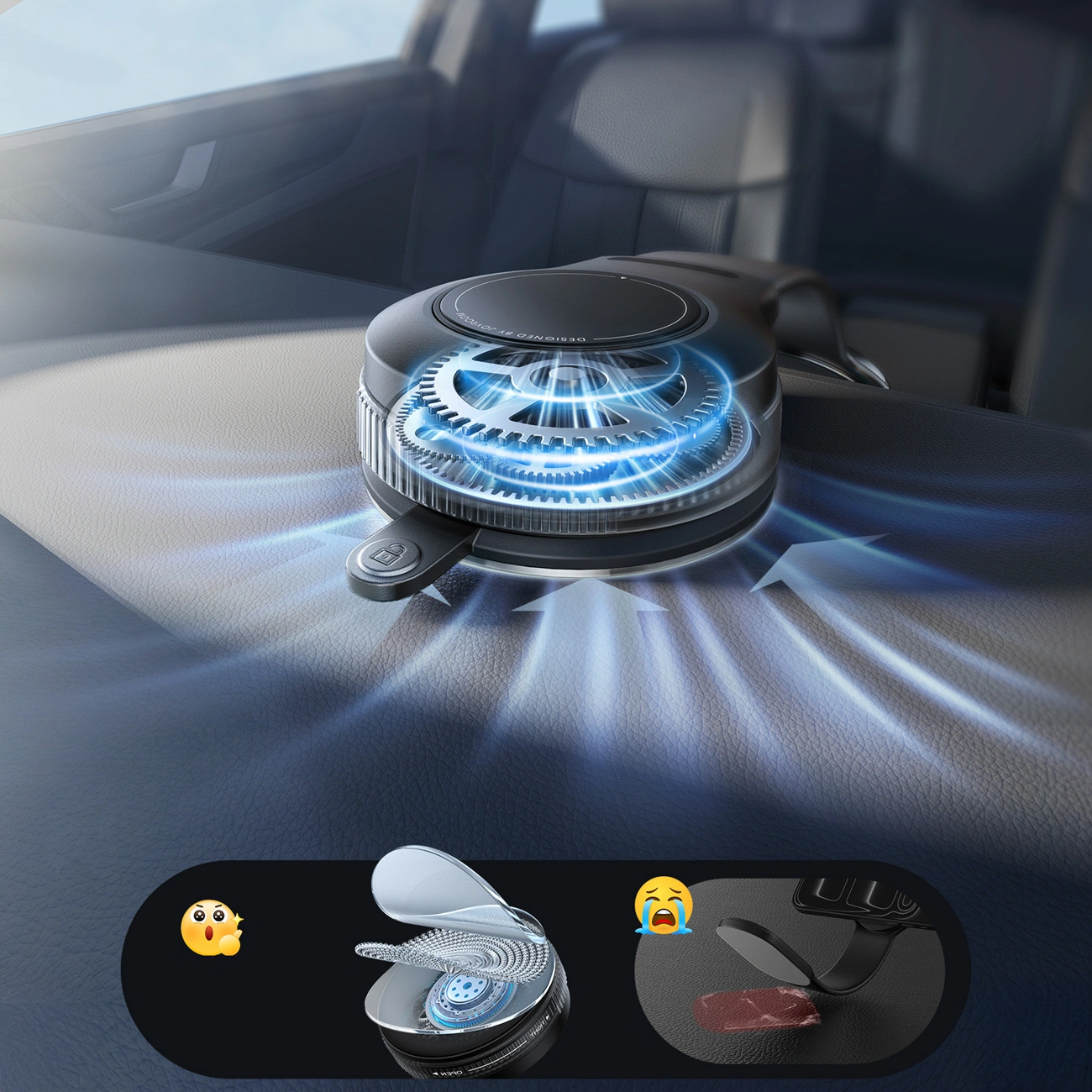 Magnetisk Bilhållare Joyroom JR-ZS518, Universal, Svart