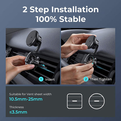 Magnetisk Bilhållare Lisen, Universal, Svart YL0222060002