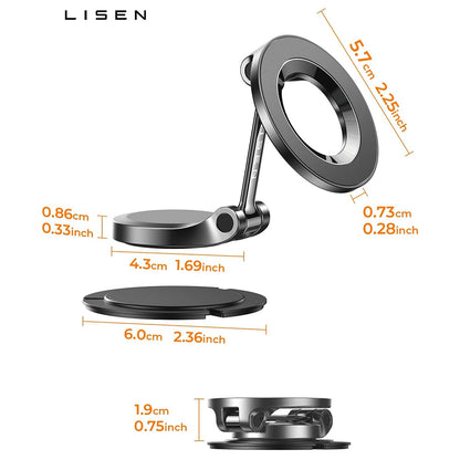 Magnetisk Bilhållare Lisen, Universal, Svart YL0223080002