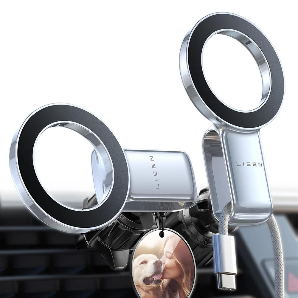 Magnetisk Bilhållare Lisen, Universal, Svart YL0224050012