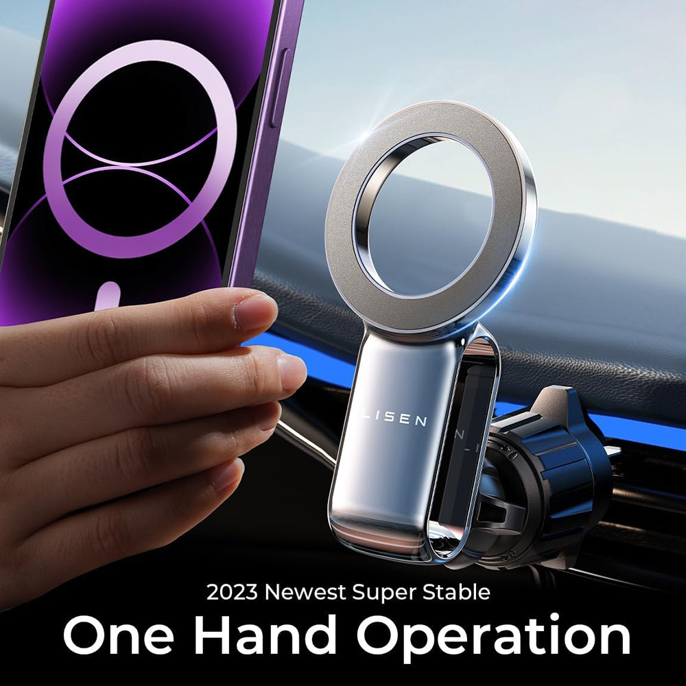 Magnetisk Bilhållare Lisen, Universal, Svart YL0224050012