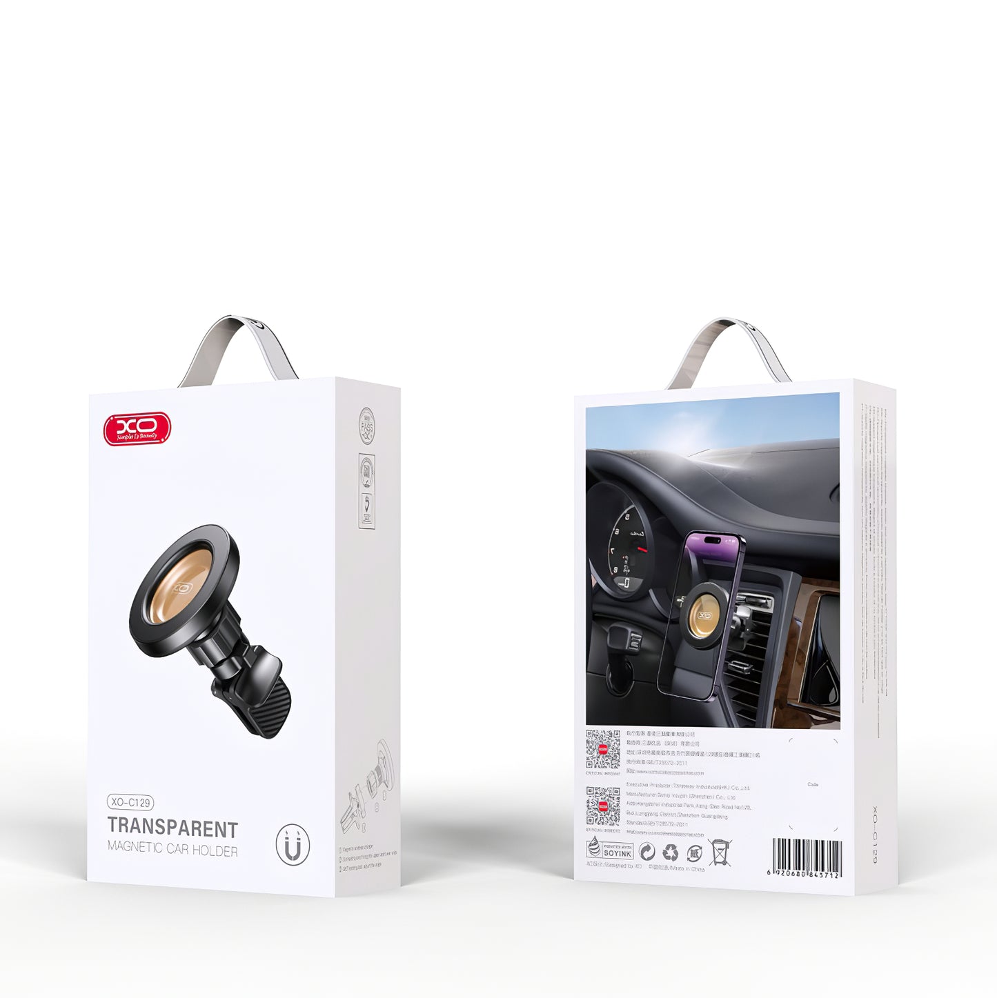 Magnetisk Bilhållare XO Design C129, Universal, Svart