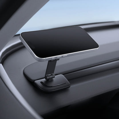 Spigen TAM110 magnetiskt bilhållare för Tesla Y / 3 / Y L, svart ACP11873