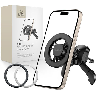 Magnetisk Bilhållare Tech-Protect N56 Vent, Universal, Svart