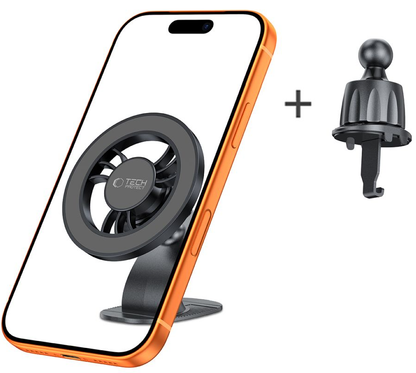 Magnetiskt Bilfäste Tech-Protect N56 2in1 II, Universal, Svart