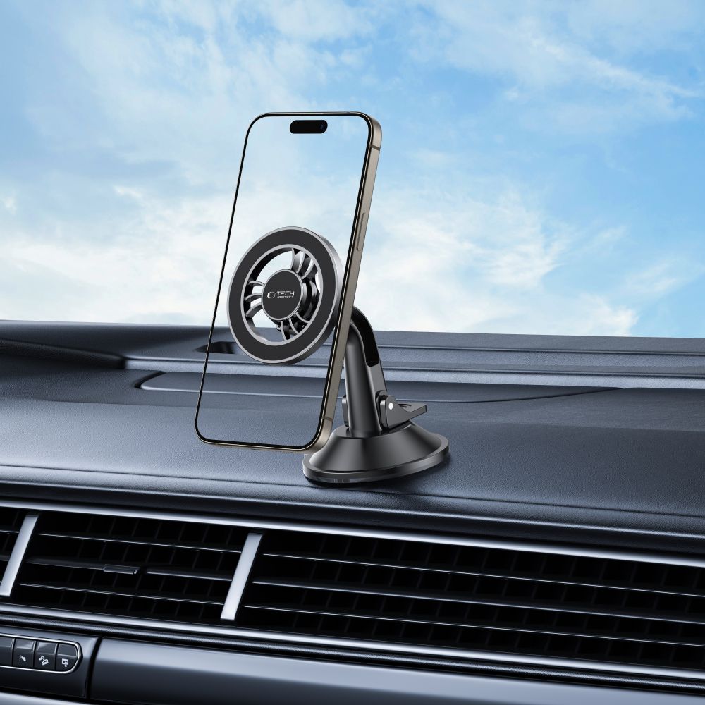 Magnetisk Bilhållare Tech-Protect N56 Dash, Universal, Svart