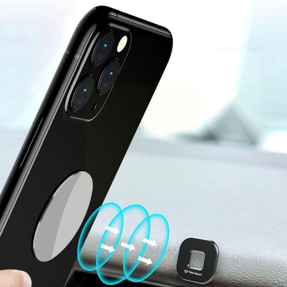 Magnetisk Bilhållare Techsuit HOLD210, Universal, Svart