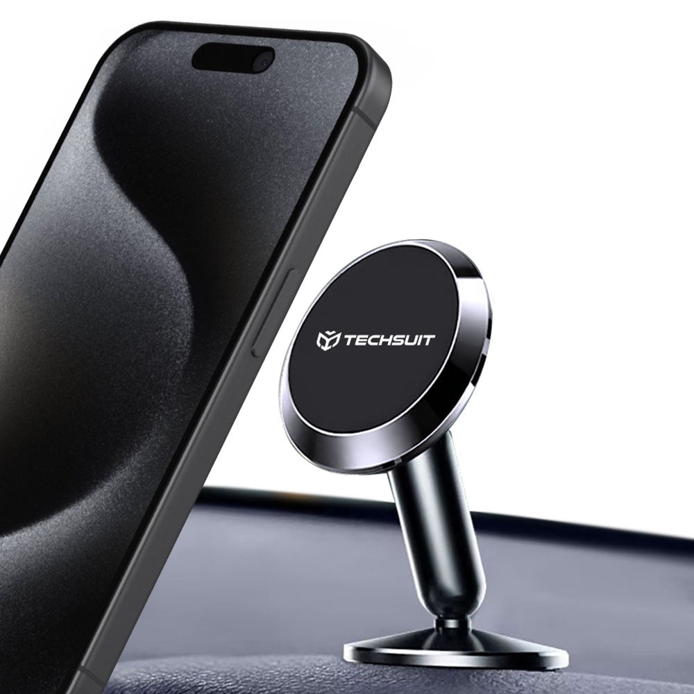 Techsuit S11 Magnetic Car Holder, Universal, Black