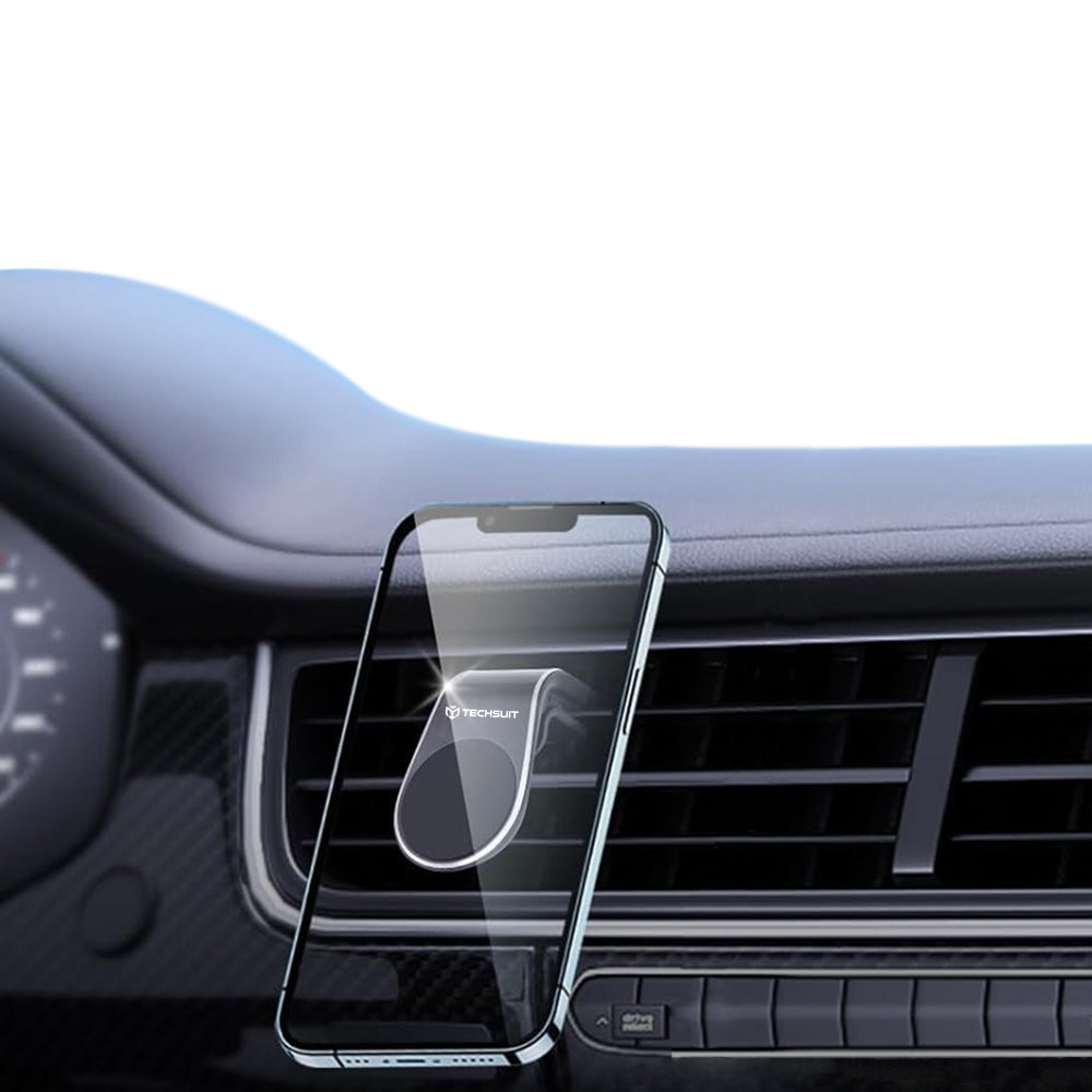 Magnetisk Bilhållare Techsuit S7, Universal, Silver