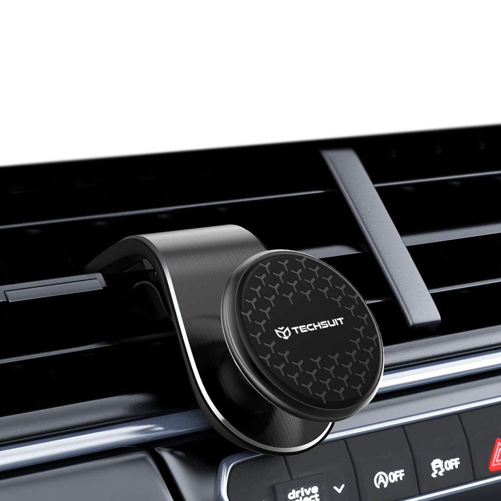 Magnetisk Bilhållare Techsuit S8, Universal, Silver