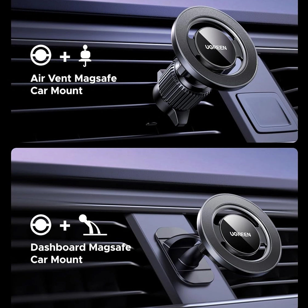 Magnetisk Bilhållare UGREEN LP986 (85397), Universal, Svart