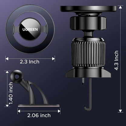 Magnetisk Bilhållare UGREEN LP986 (85397), Universal, Svart