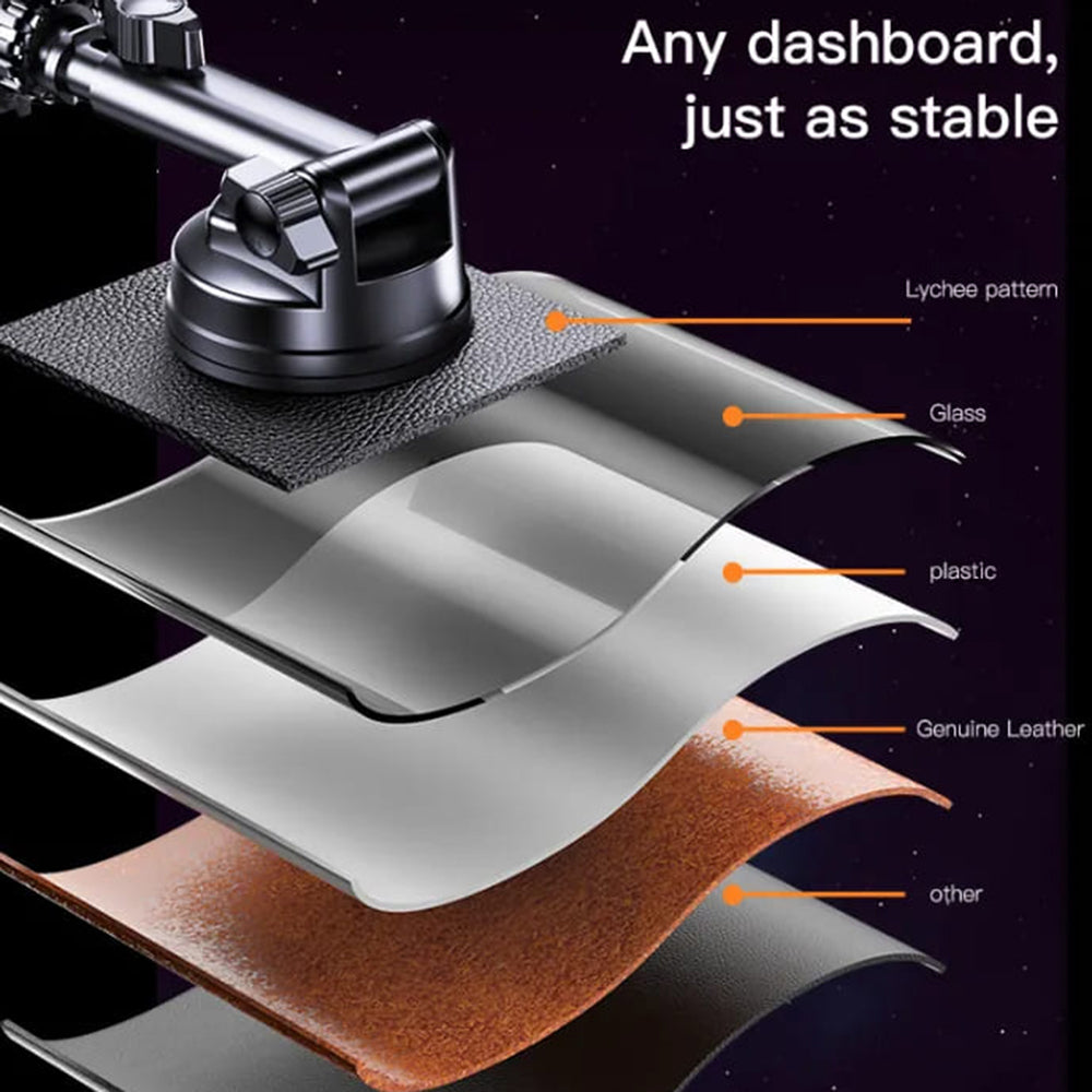 Magnetisk Bilhållare Yesido C158, Universal, Svart