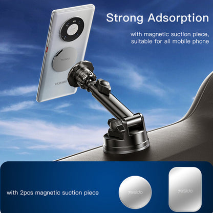 Magnetisk Bilhållare Yesido C160, Universal, Svart