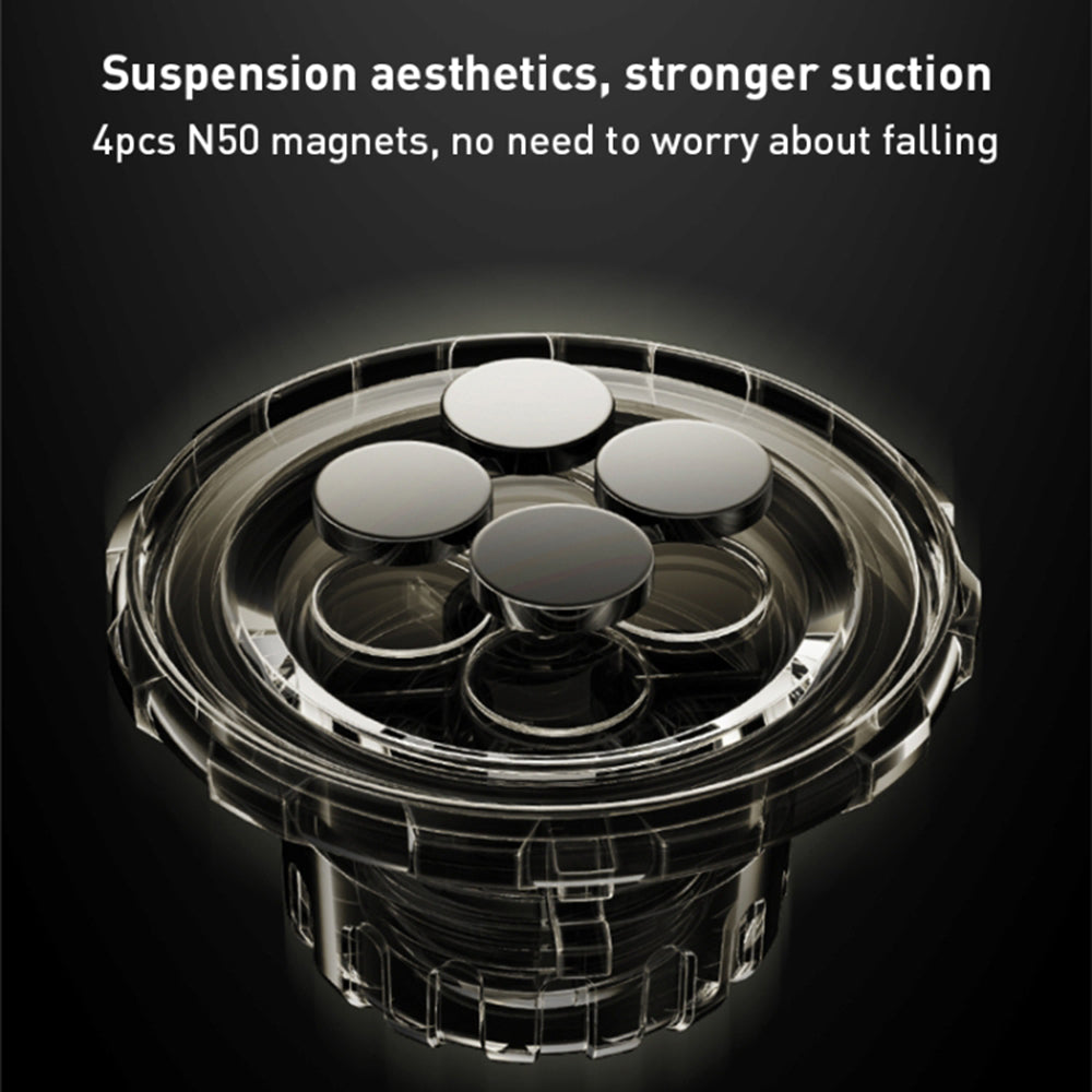 Magnetisk Bilhållare Yesido C198, Universal, Grå