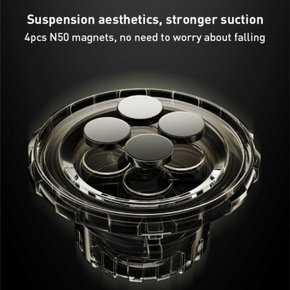 Magnetisk Bilhållare Yesido C198, Universal, Grå