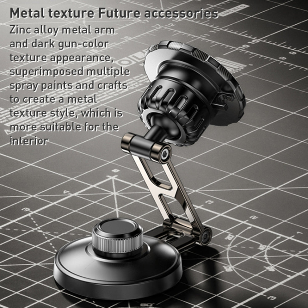 Magnetisk Bilhållare Yesido C198, Universal, Grå