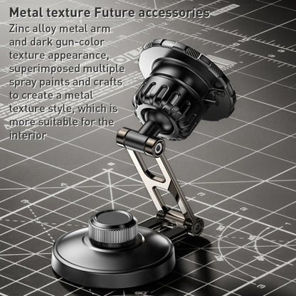 Magnetisk Bilhållare Yesido C198, Universal, Grå