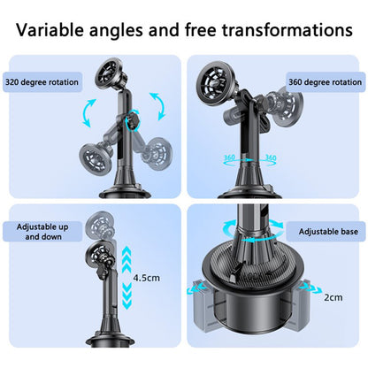 Magnetisk Bilhållare Yesido C200, Universal, Svart