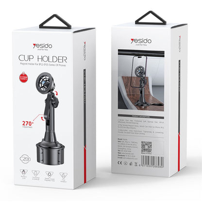 Magnetisk Bilhållare Yesido C200, Universal, Svart