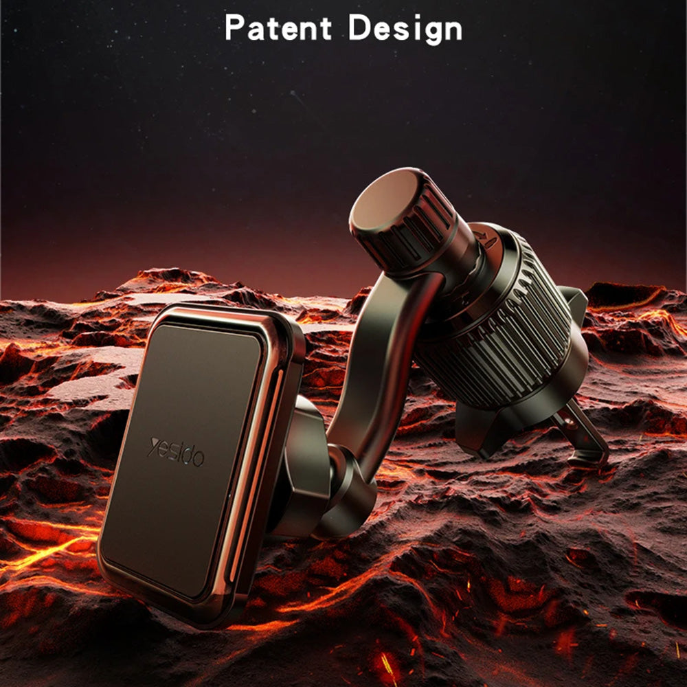 Magnetisk Bilhållare Yesido C244, Universal, Svart