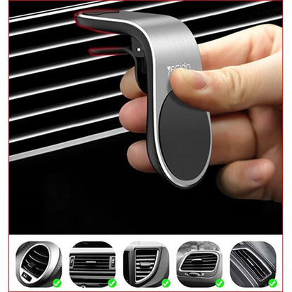 Magnetisk Bilhållare Yesido C64, Universal, Svart