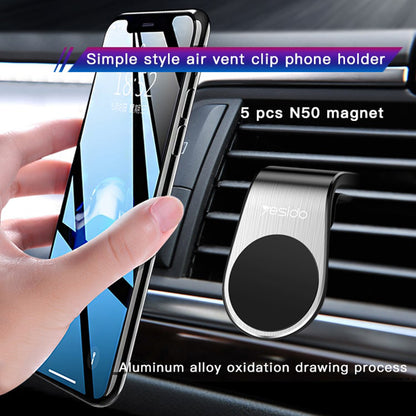 Magnetisk Bilhållare Yesido C64, Universal, Svart