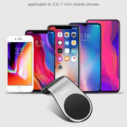 Magnetisk Bilhållare Yesido C64, Universal, Svart