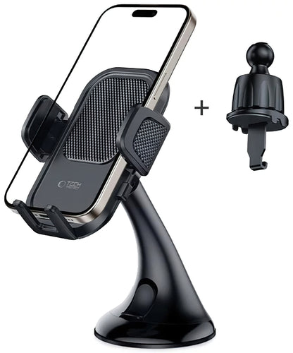 Bilhållare Tech-Protect V8-3 2in1, Universal, Svart