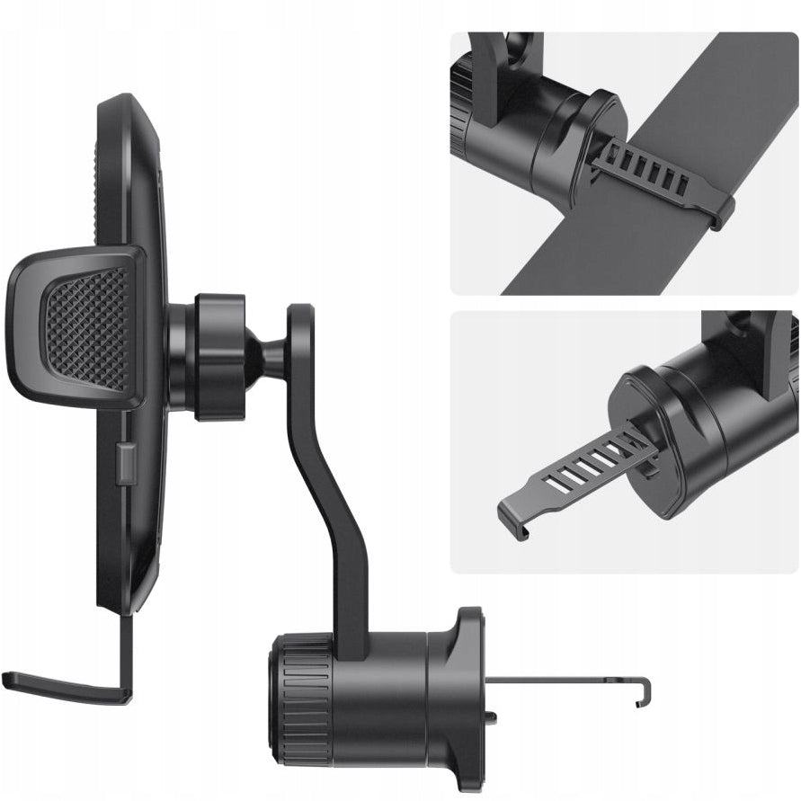 Bilhållare Tech-Protect V8 Rotary Vent, Universal, Svart