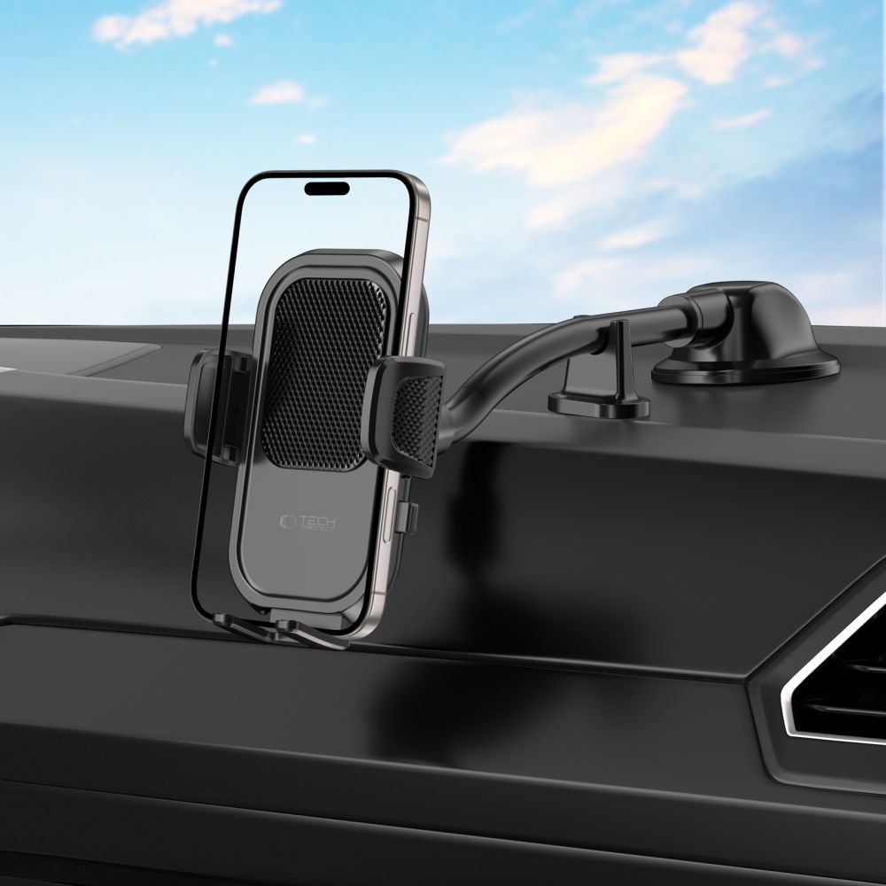 Tech-Protect V8-2 2in1 Universal Car Holder, Black