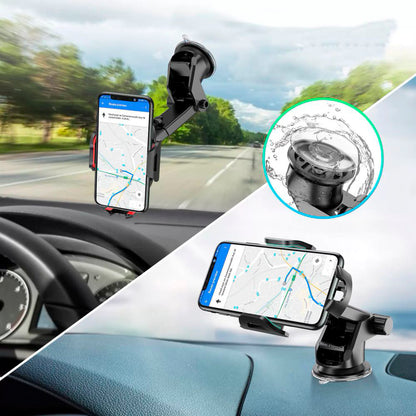 Bilhållare Techsuit S113, Universal, Svart