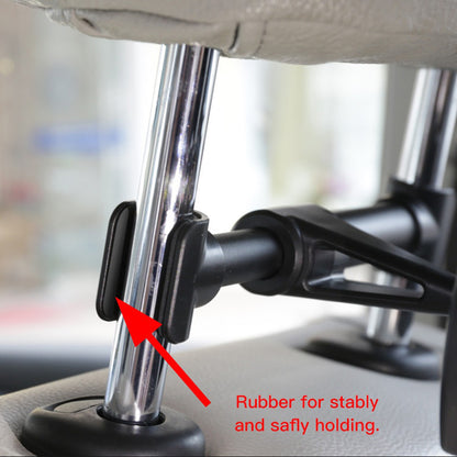 Bilhållare för nackstöd Yesido C29, 4 tum - 10 tum, Svart