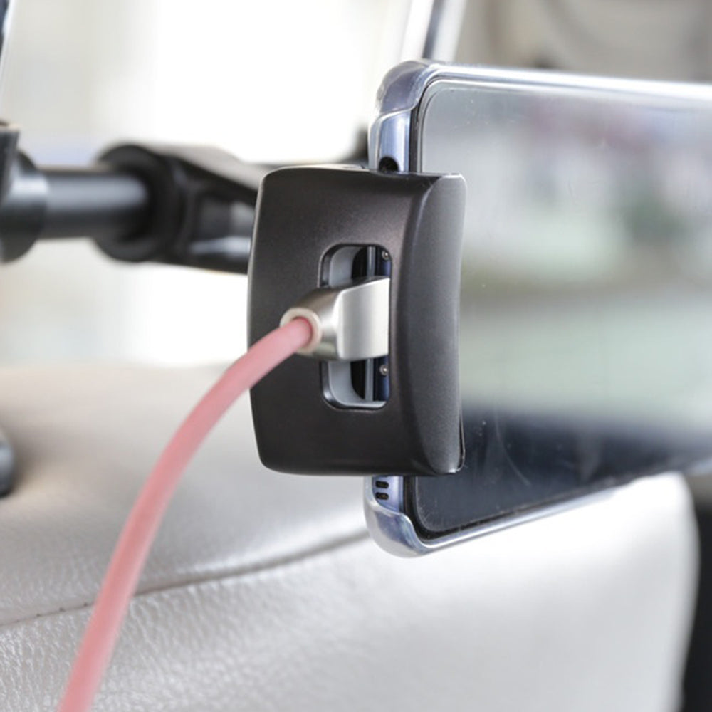 Bilhållare för nackstöd Yesido C29, 4 tum - 10 tum, Svart