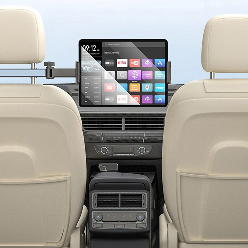 Bilhållare för nackstöd Yesido C294, 4.7 tum - 13 tum, Svart