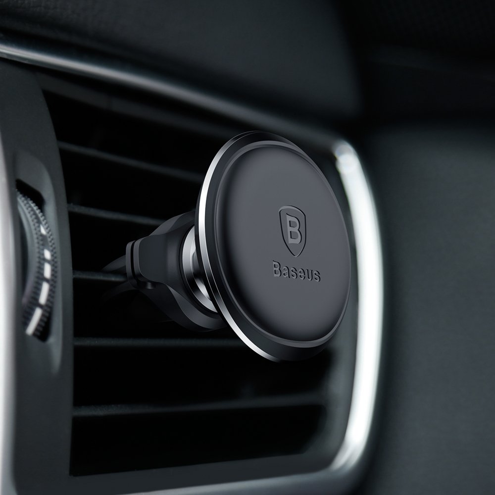 Magnetisk bilhållare Baseus Air Vent, Universal, Svart SUGX-A0