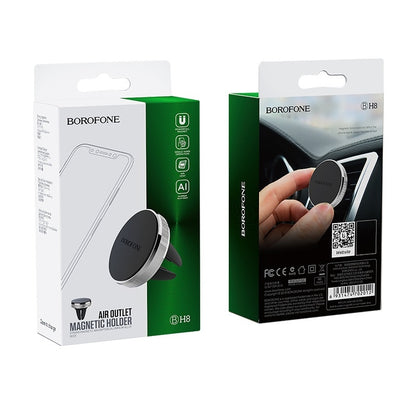 Magnetisk Bilhållare Borofone BH8, Universal, Svart