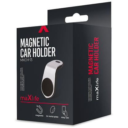 Magnetisk Bilhållare MaXlife MXCH-13, Universal, Svart