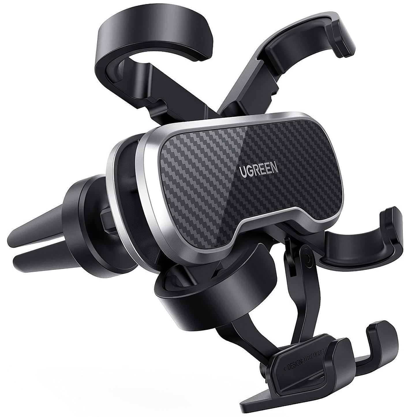UGREEN Gravity Air Vent Bilhållare, Universal, Svart