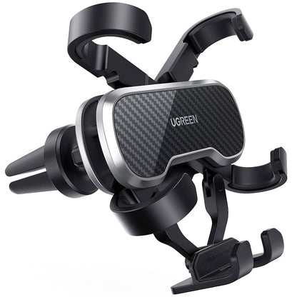 UGREEN Gravity Air Vent Bilhållare, Universal, Svart